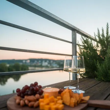 Penthouse Mit Schoenem Moselblick In Metternich * Coblenza