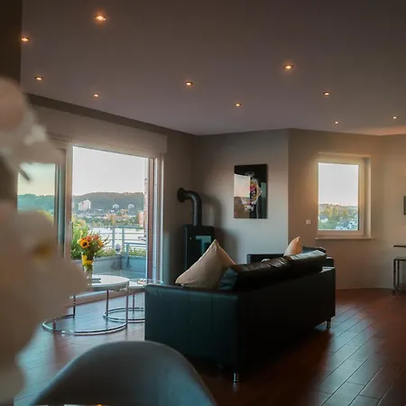 דירה Penthouse Mit Schoenem Moselblick In Metternich