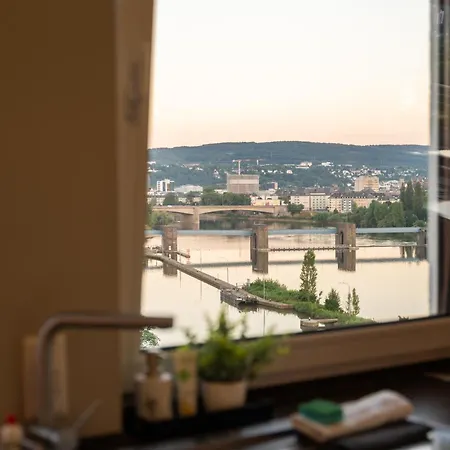 Penthouse Mit Schoenem Moselblick In Metternich * Coblenza