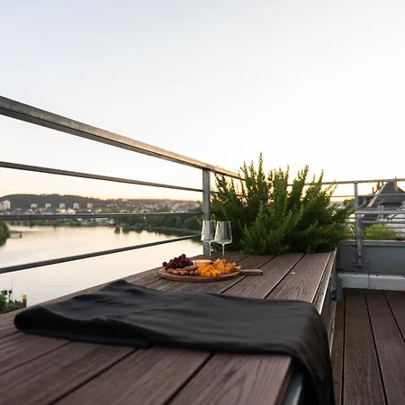 Penthouse Mit Schoenem Moselblick In Metternich Coblenza