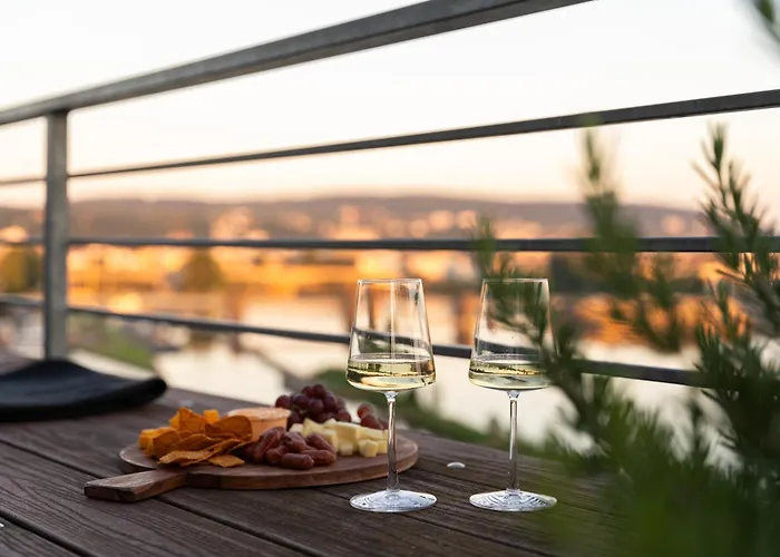 Penthouse Mit Schoenem Moselblick In Metternich 公寓 科布倫茨