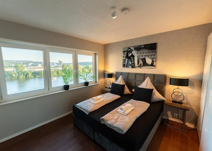 Penthouse Mit Schoenem Moselblick In Metternich * קובלנץ