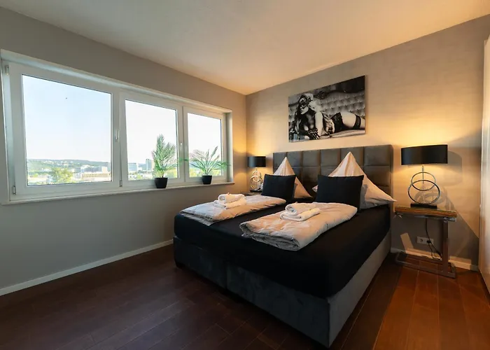 公寓 Penthouse Mit Schoenem Moselblick In Metternich